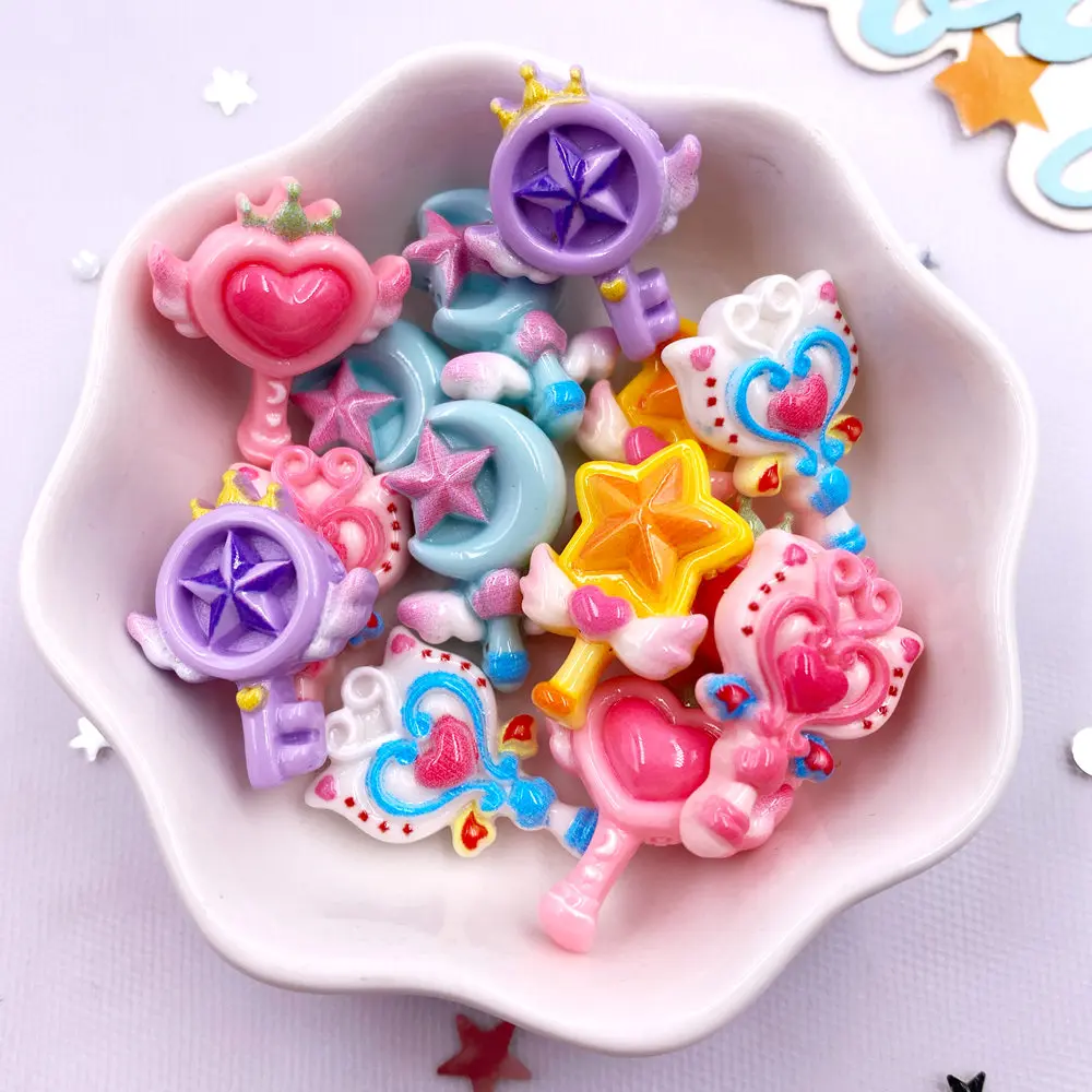 Paradise Jewelry & Watches Llc Miami Photos - 20PCS Resin Colorful Cartoon Love Magic