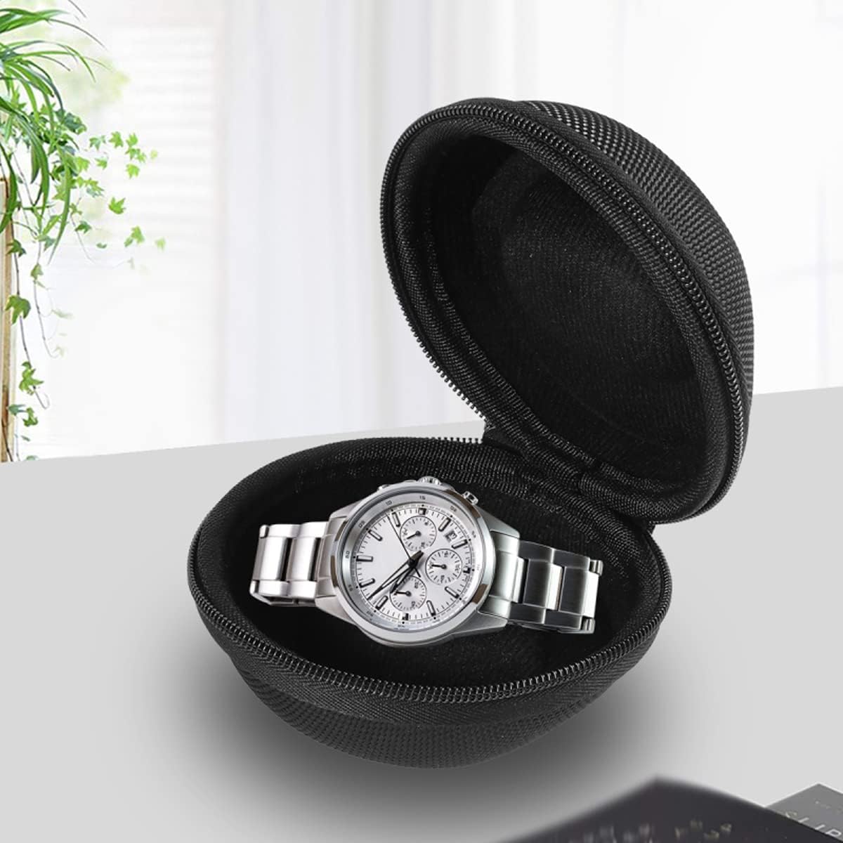 Unique Jewelry Watches - นาฬิกาแบบพกพากล่องเก็บกระเป๋าเดินทางสําหรับกระเป๋าสําหรับนาฬิกาข้อมือSmartwatchผู้ถือกันน้ําที่ไม่ซ้ํากันซิปกล่องเครื่องประดับ