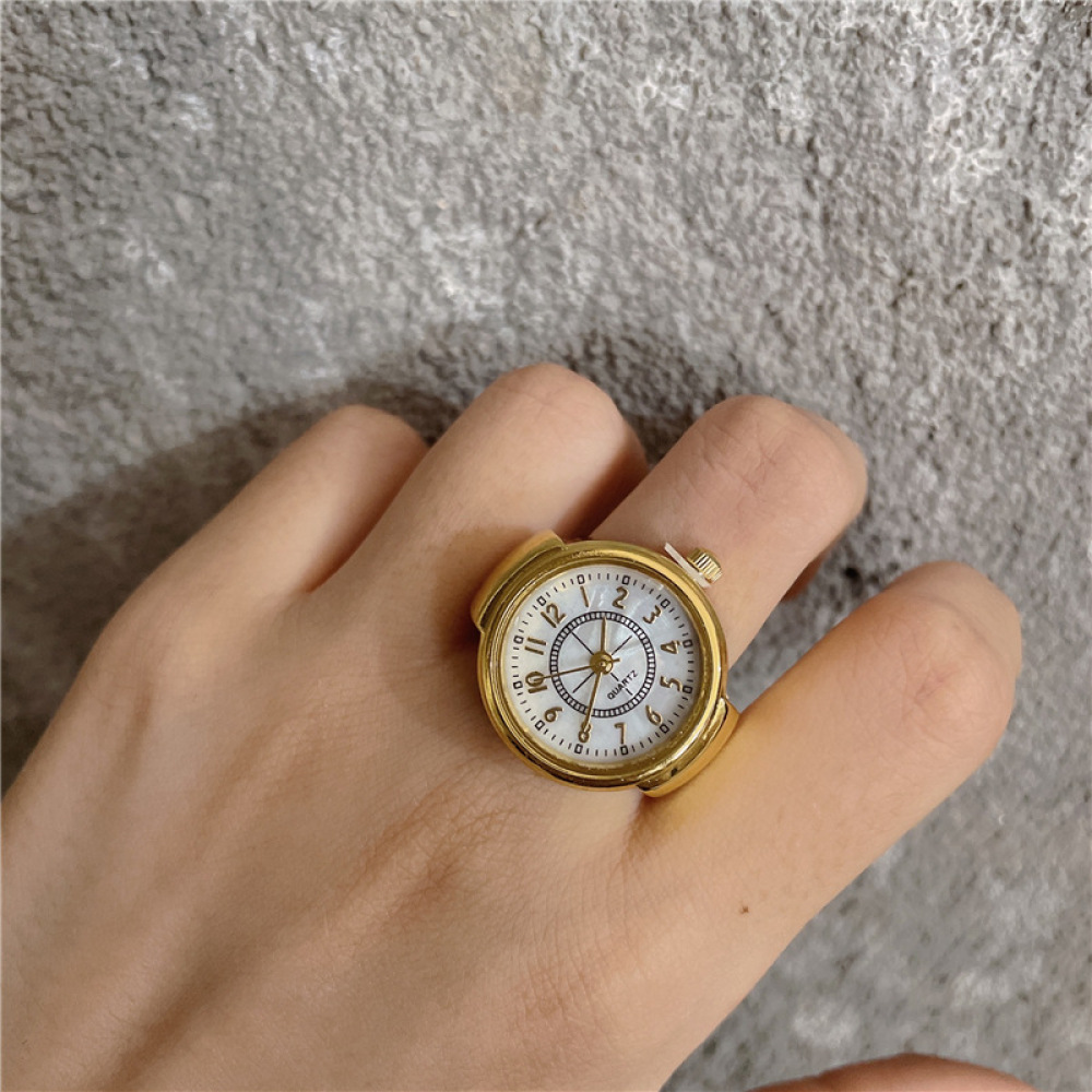 Unique Jewelry Watches - นาฬิกาแหวนสไตล์อินเทรนด์ ดีไซน์เรโทรสุดสร้างสรรค์ เครื่องประดับแฟชั่นสำหรับทุกเพศ ของขวัญสุดพิเศษสำหรับผู้หญิง