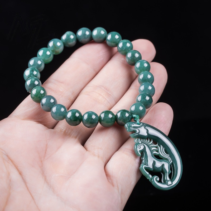 สร้อยข้อมือถักมือจากหยกธรรมชาต - Jewelry & Watches Vitopoulos บทวิจารณ์และราคา