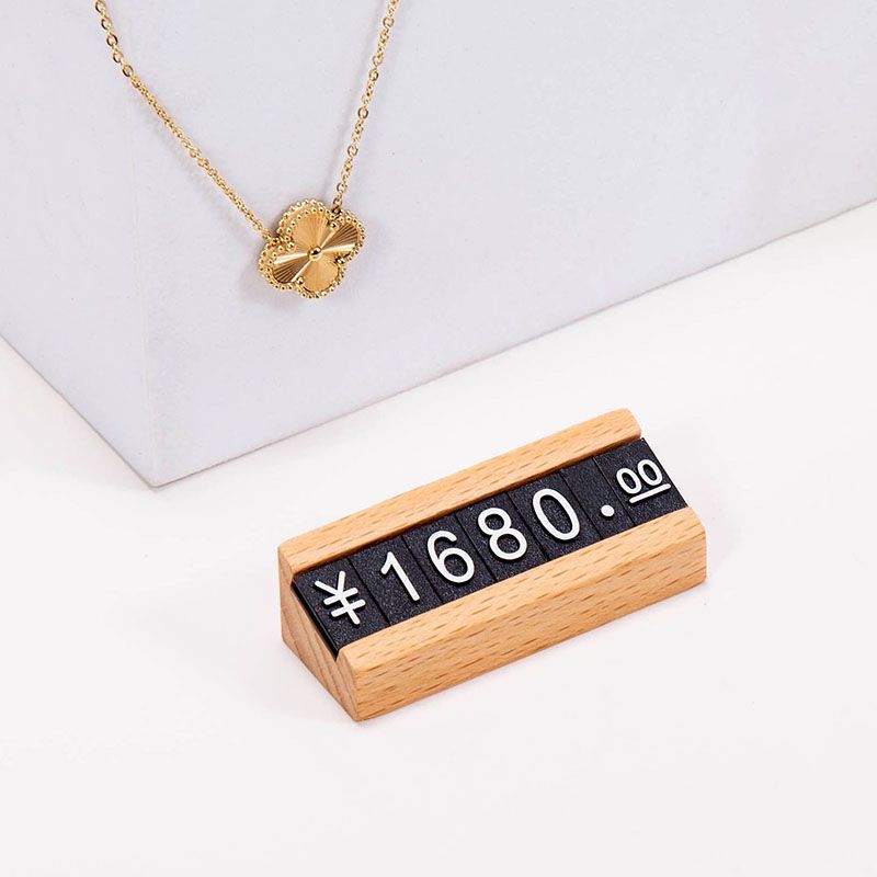 แท่นวางป้ายราคาไม้ขนาดเล็ก 10  - Jewelry Watches For Sale บทวิจารณ์และราคา