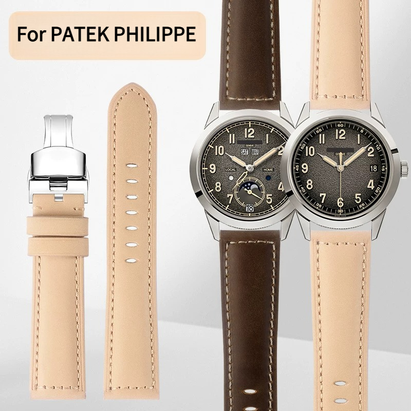 สายนาฬิกาแบบขยายได้ หนังแท้ สำ - Patek Philippe Watch Calatrava บทวิจารณ์และราคา