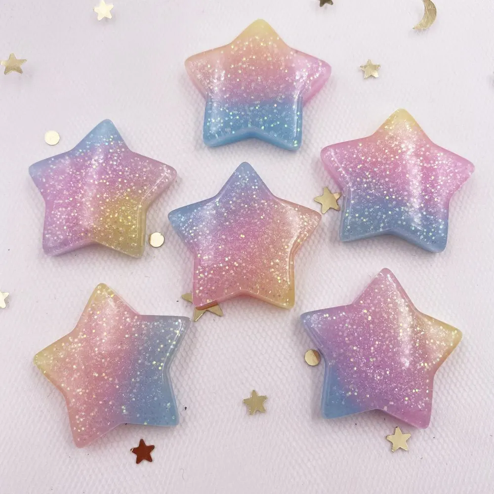 10PCS Glitter Kawaii เรซิ่นที่ - Paradise Jewelry & Watches Llc Miami Photos บทวิจารณ์และราคา