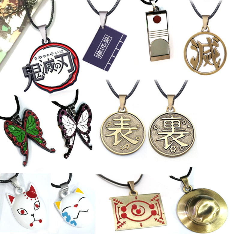จี้สร้อยคออนิเมะดาบพิฆาตอสูร ค - Butterfly Pendant Necklace บทวิจารณ์และราคา