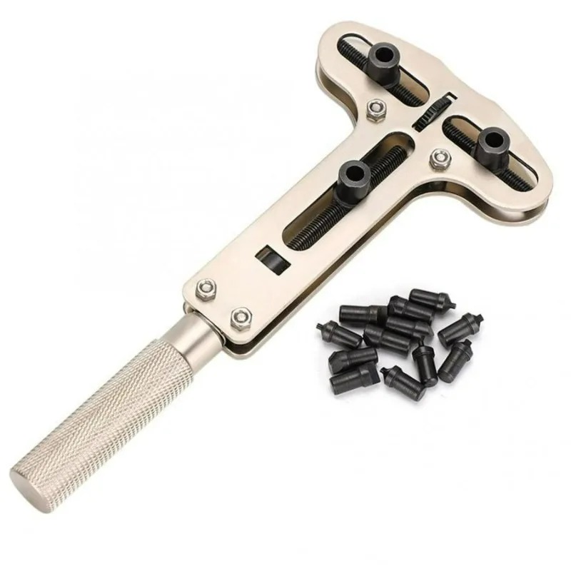 เครื่องเปิดฝาหลังนาฬิกาแบบปรับ - Watch Repair Tool Kit บทวิจารณ์และราคา