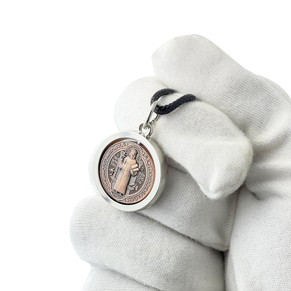 สร้อยคอเหรียญนักบุญเบเนดิกต์ให - Jewelry & Watches Vitopoulos บทวิจารณ์และราคา