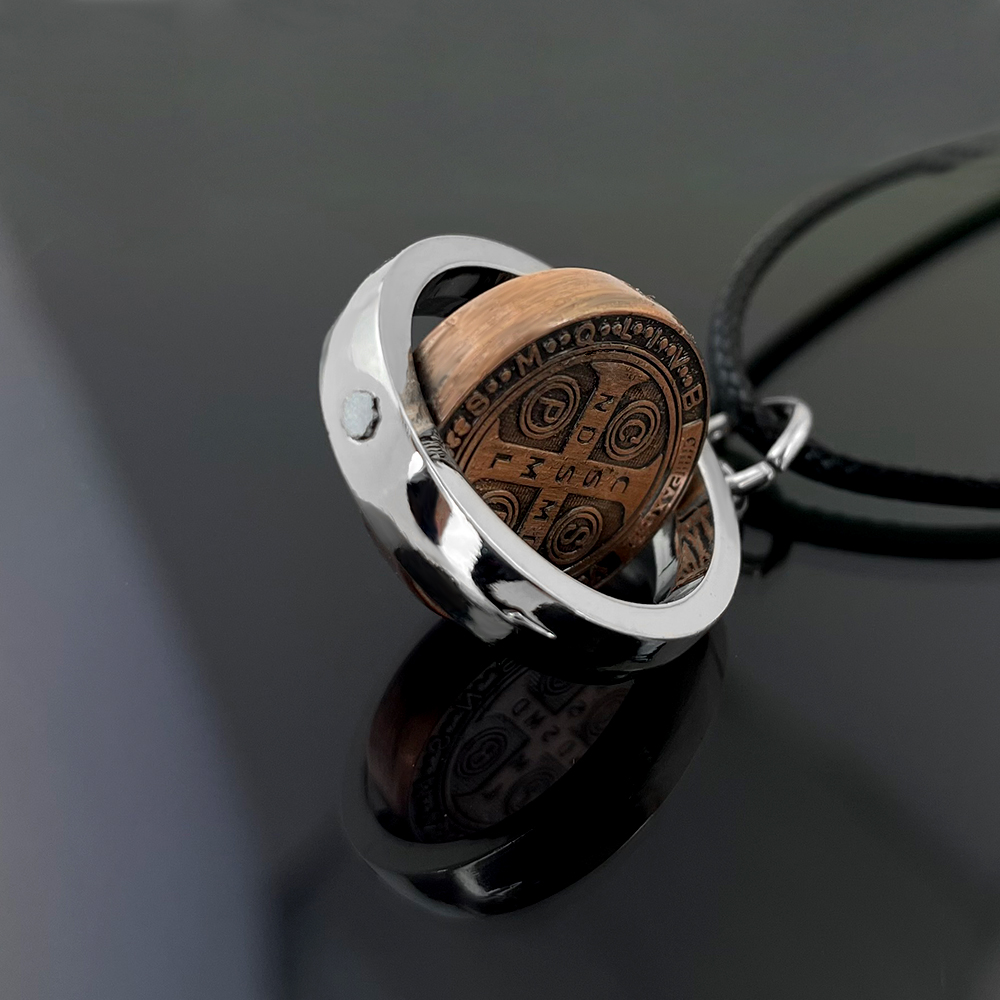 สร้อยคอเหรียญนักบุญเบเนดิกต์ให - Jewelry & Watches Vitopoulos บทวิจารณ์และราคา