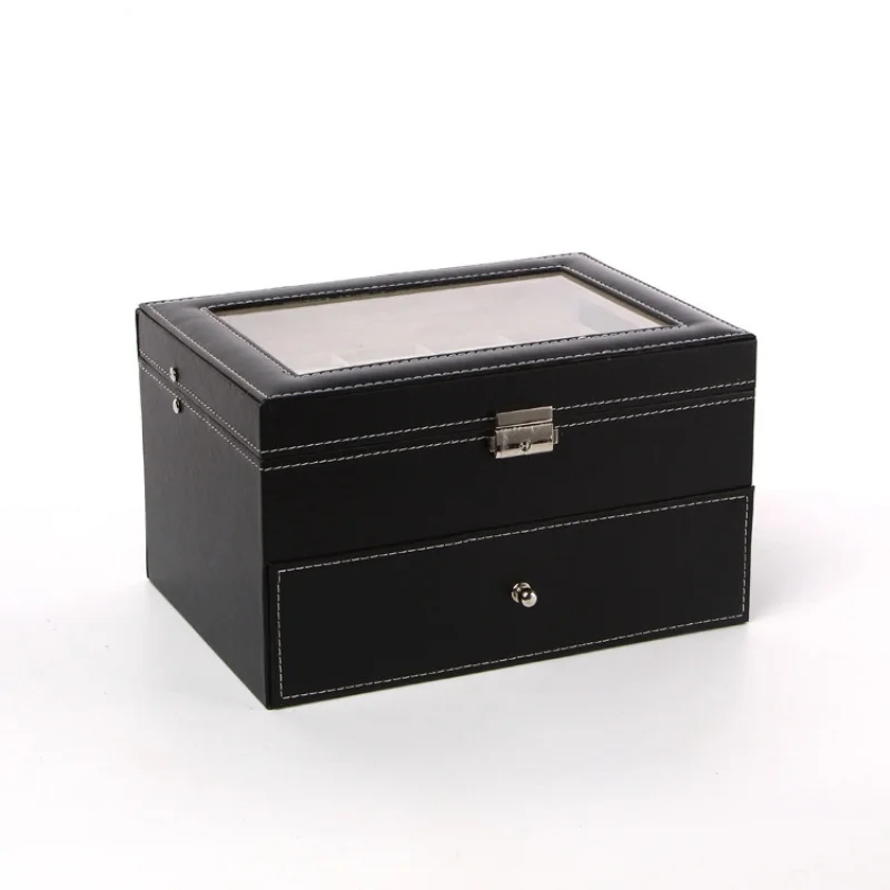 กล่องใส่นาฬิกาแบบ 20 ช่องลายพิ - Jewelry Watches For Sale บทวิจารณ์และราคา