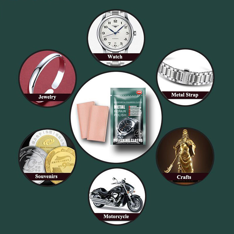 ขายดี! ผ้าขัดโลหะคุณภาพสูง 5 ช - Jewelry Watches For Sale บทวิจารณ์และราคา