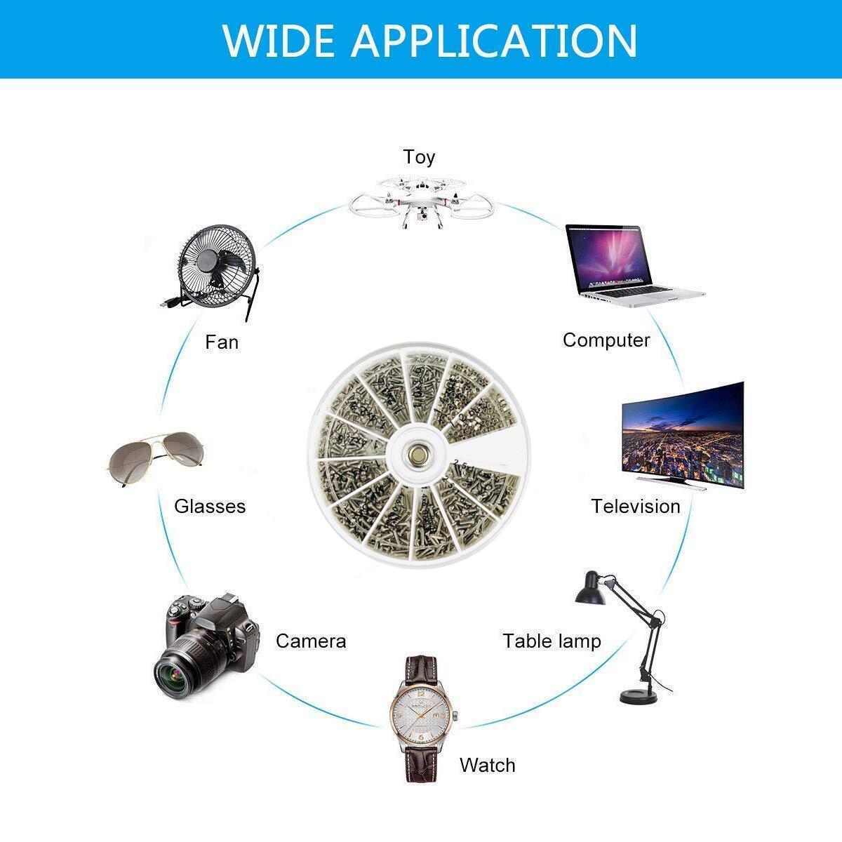 ชุดไขควงขนาดเล็ก 240/600 ชิ้น  - Watch Repair Tool Kit บทวิจารณ์และราคา