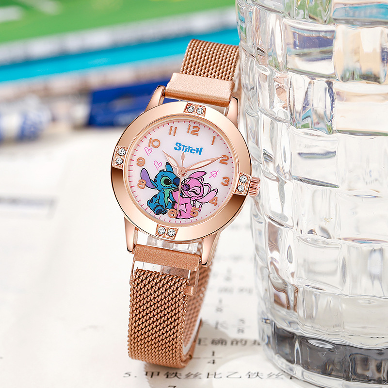 นาฬิกาการ์ตูนลายเพชรสำหรับเด็ก - Jewelry Watches For Kids บทวิจารณ์และราคา