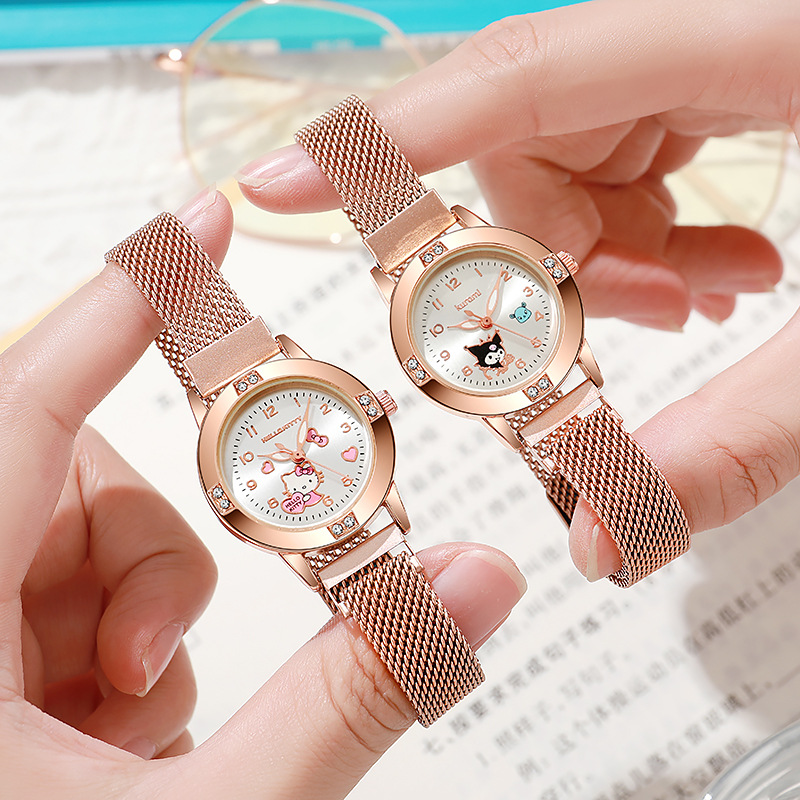 นาฬิกาการ์ตูนลายเพชรสำหรับเด็ก - Jewelry Watches For Kids บทวิจารณ์และราคา