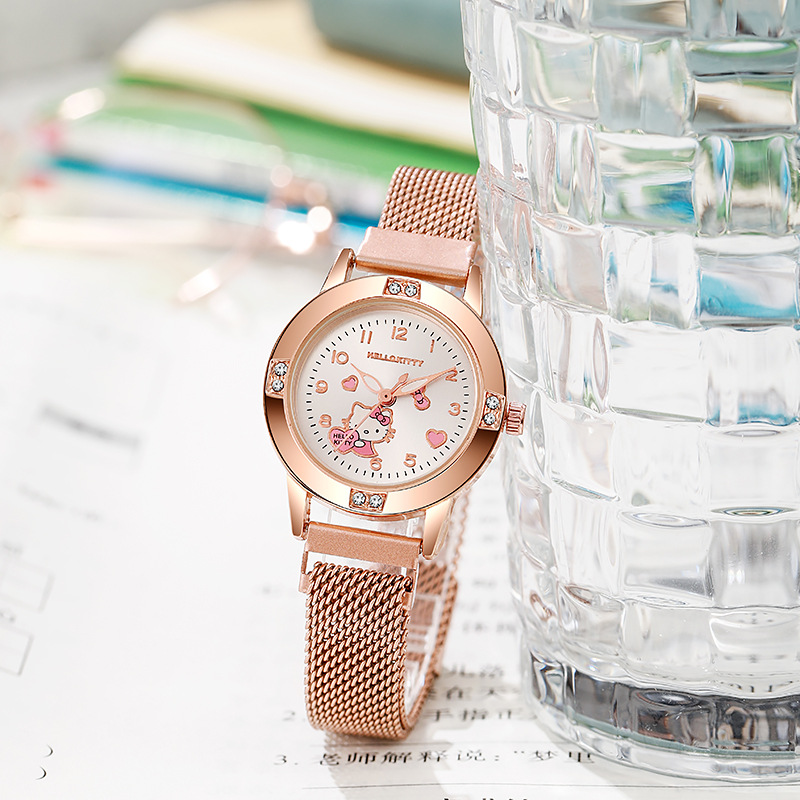 นาฬิกาการ์ตูนลายเพชรสำหรับเด็ก - Jewelry Watches For Kids บทวิจารณ์และราคา