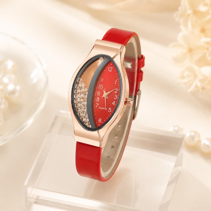 นาฬิกาผู้หญิงทรงวงรีที่ไม่เหมื - Unique Jewelry Watches บทวิจารณ์และราคา
