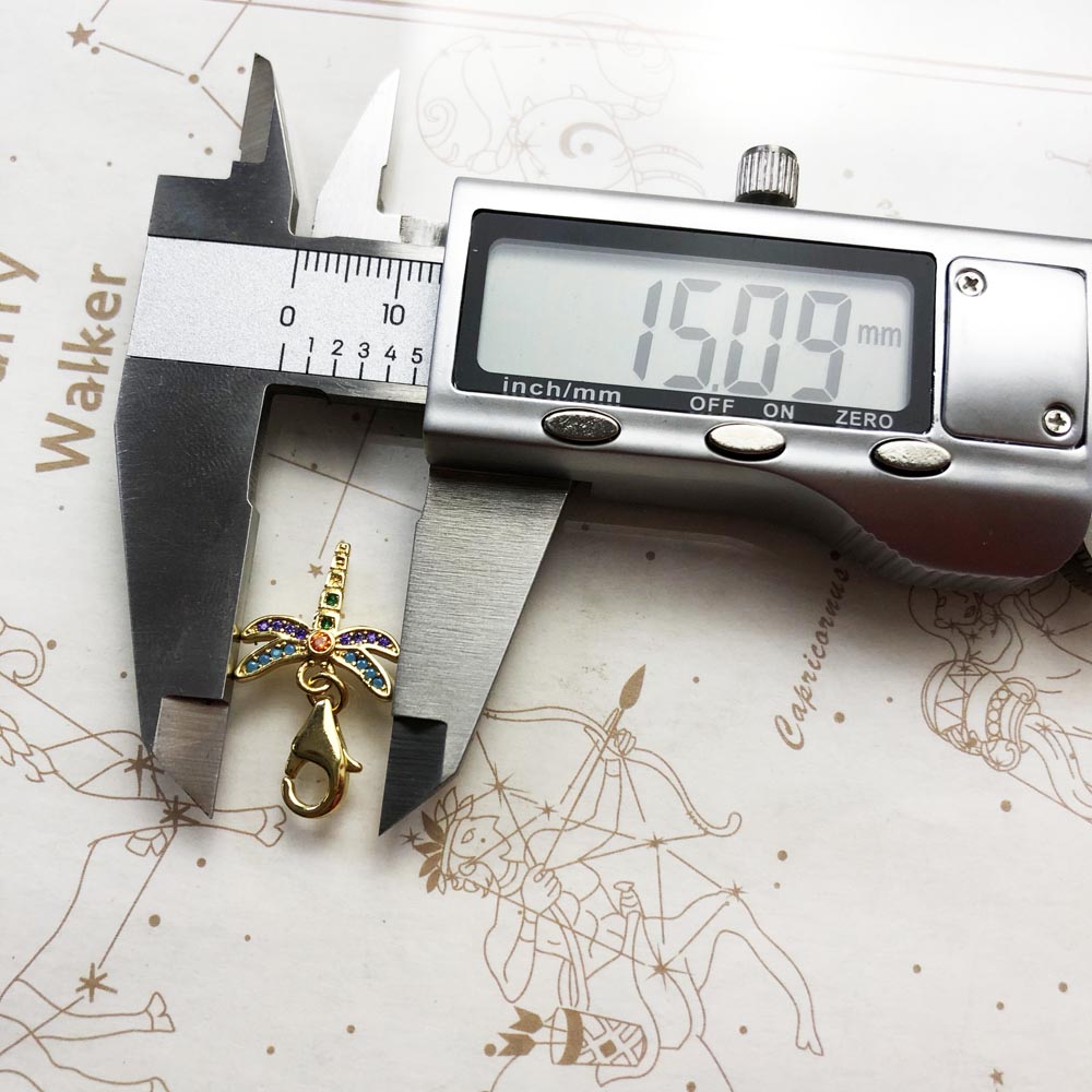 Dragonfly Charm จี้ฤดูใบไม้ร่ว - Paradise Jewelry & Watches Llc Miami Photos บทวิจารณ์และราคา