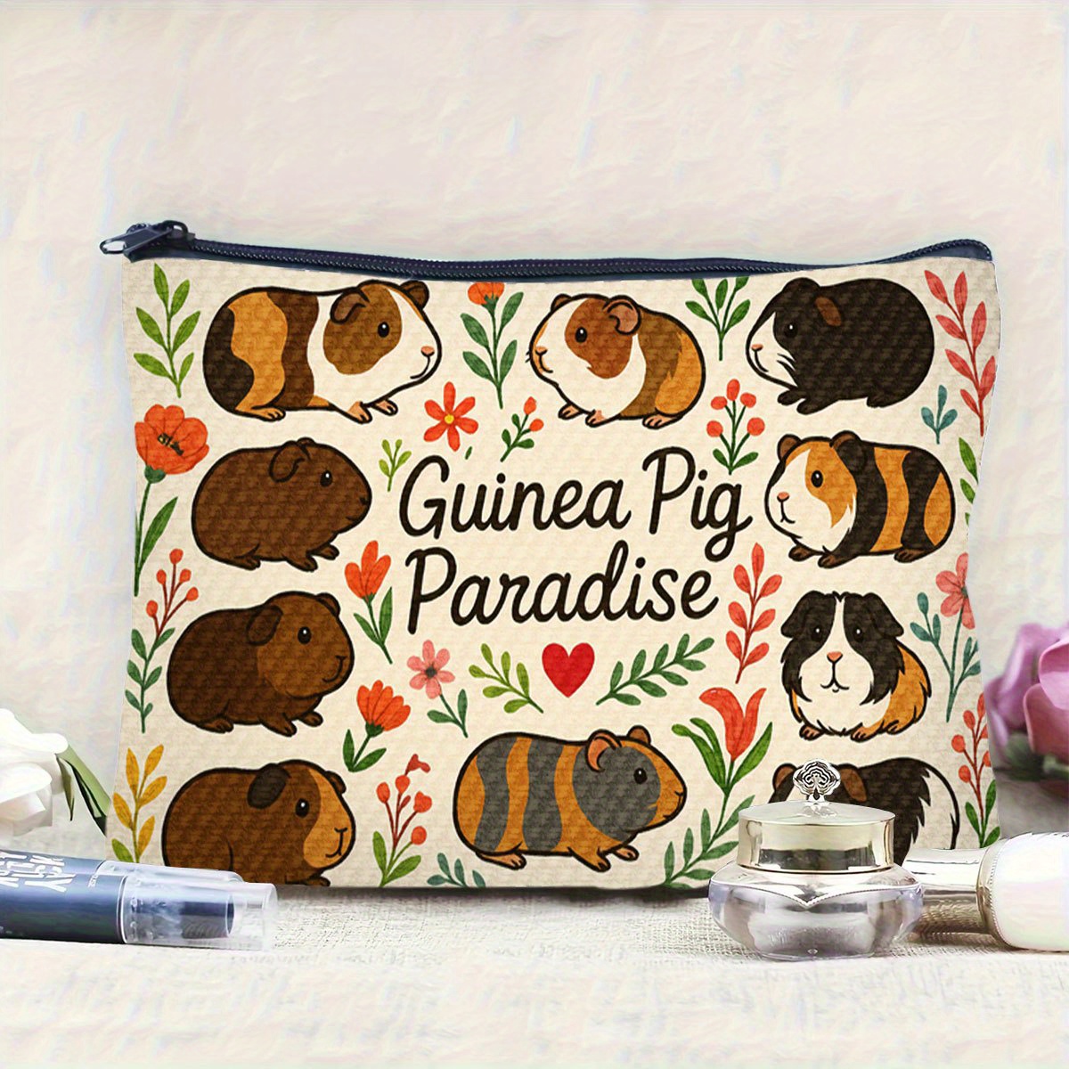 กระเป๋าแต่งหน้า A Guinea Pig P - Paradise Jewelry & Watches Llc Miami Photos บทวิจารณ์และราคา