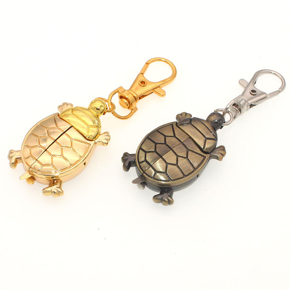 นาฬิกาพกควอตซ์รูปเต่าพร้อมพวงก - Jewelry Watches For Kids บทวิจารณ์และราคา