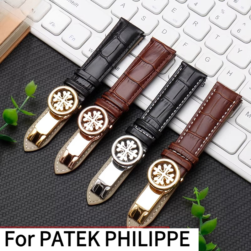 สายนาฬิกาหนังแท้สำหรับ PATEK P - Patek Philippe Watch Calatrava บทวิจารณ์และราคา