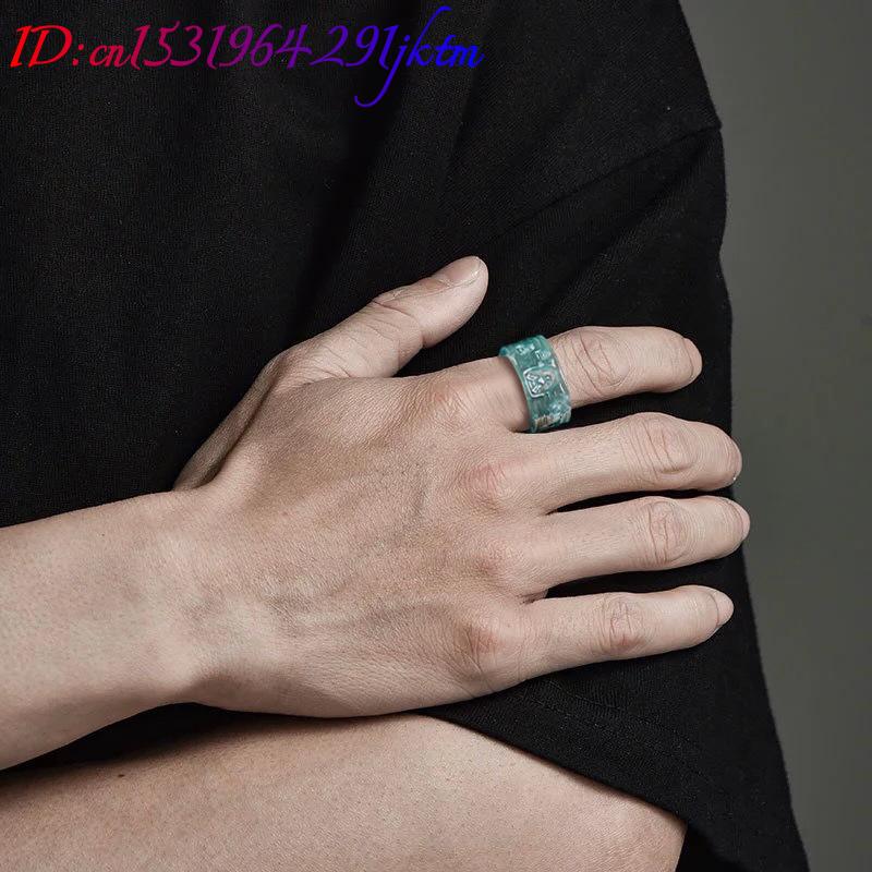 แหวนหยกพม่าธรรมชาติ พระพุทธรูป - Jewelry & Watches Vitopoulos บทวิจารณ์และราคา
