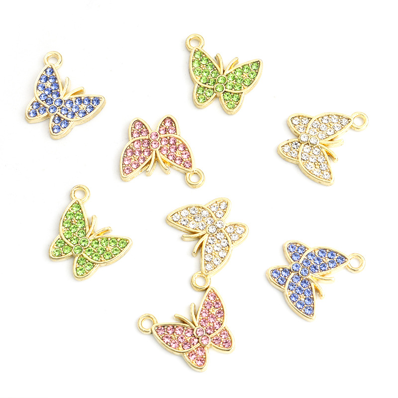 จี้รูปผีเสื้อ 100 ชิ้น/ล็อต คร - Butterfly Pendant Necklace บทวิจารณ์และราคา